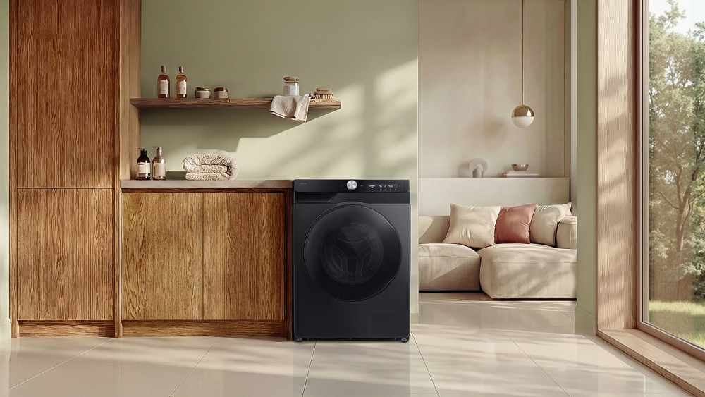 Samsung une IA e eficiência energética na nova Bespoke Washer Dryer